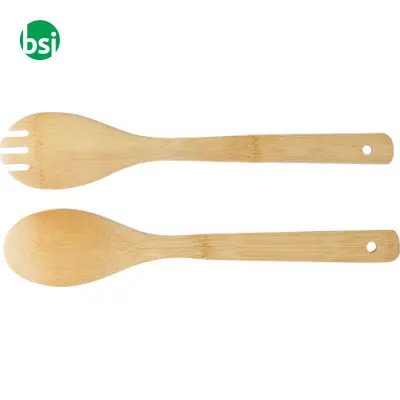 Bamboo salad cutlery Elara - Immagine 5