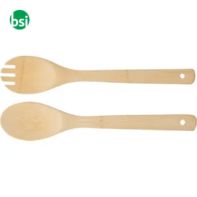 Bamboo salad cutlery Elara - Immagine 3