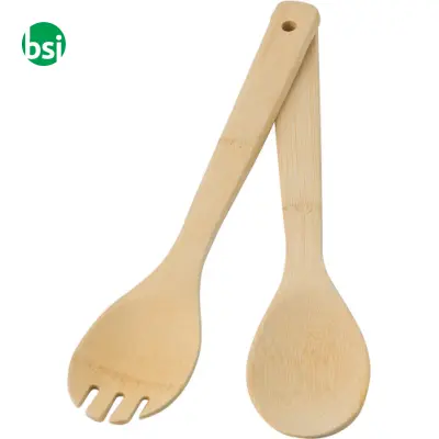 Bamboo salad cutlery Elara - Immagine 2