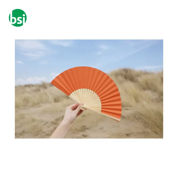 Bamboo hand held fan Elio -  8