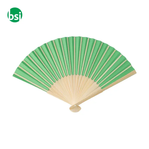 Bamboo hand held fan Elio -  2