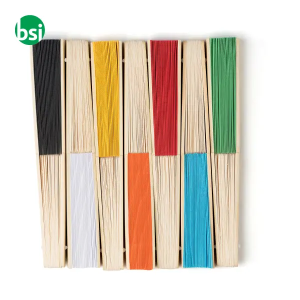 Bamboo hand held fan Elio -  3