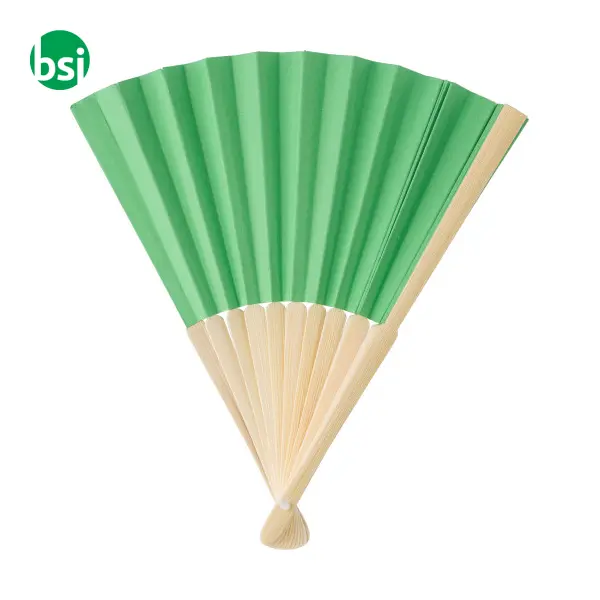 Bamboo hand held fan Elio -  4
