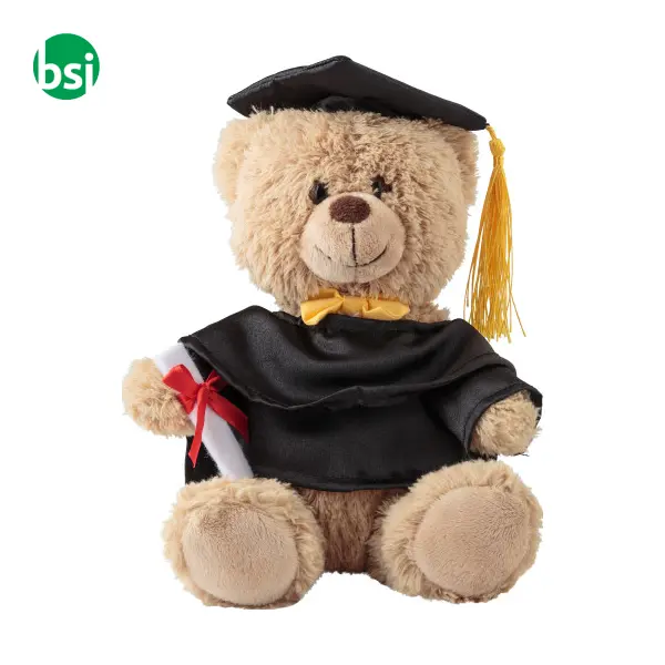 Plush graduation bear Magnus -  2