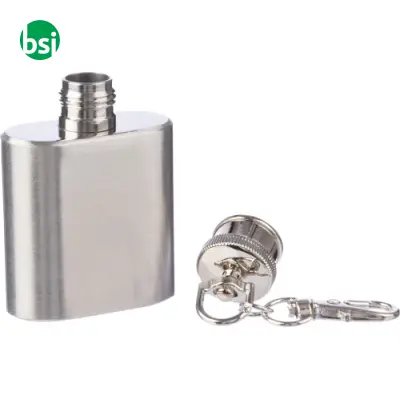 Stainless steel hip flask Julia - Immagine 3