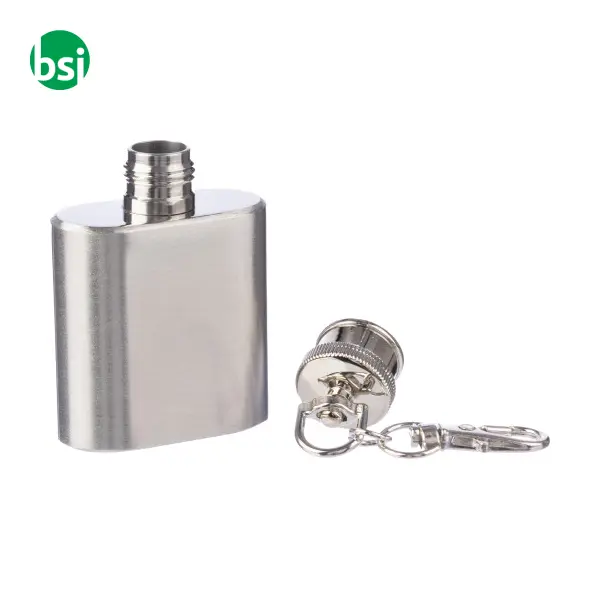 Stainless steel hip flask Julia -  3