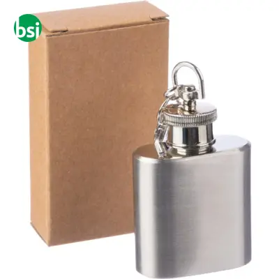 Stainless steel hip flask Julia - Immagine 5