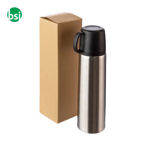 Stainless steel double-walled flask Jan -  6