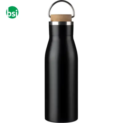Recycled stainless steel bottle Aline - Immagine 3