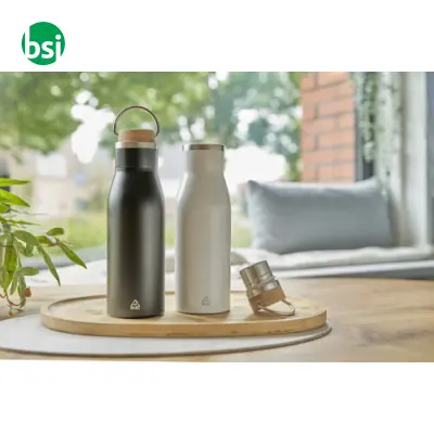 Recycled stainless steel bottle Aline - Immagine 2