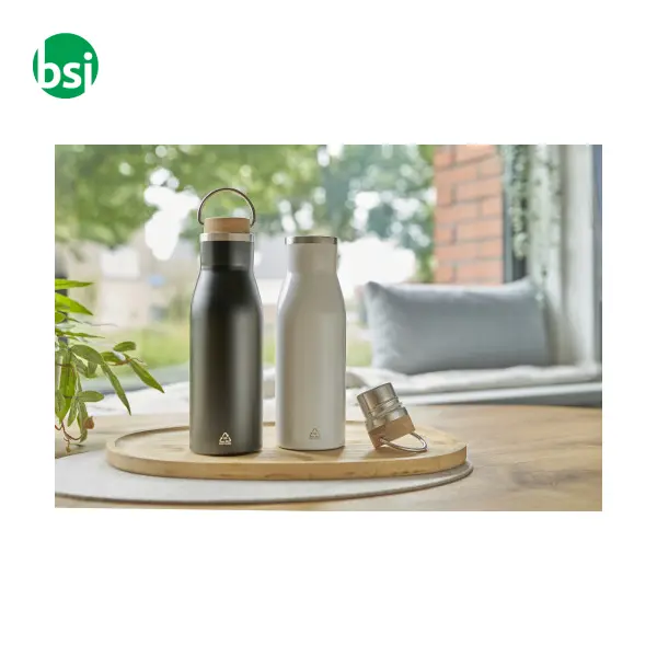 Recycled stainless steel bottle Aline -  2
