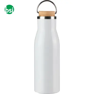 Recycled stainless steel bottle Aline - Immagine 4