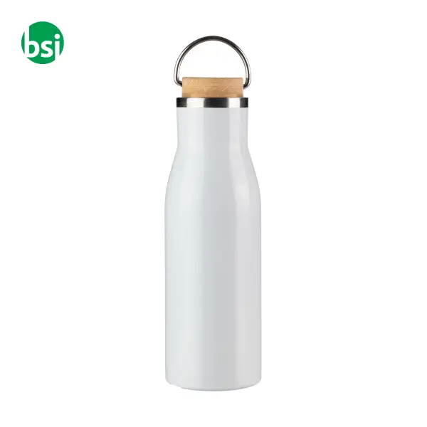 Recycled stainless steel bottle Aline -  4