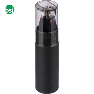 Recycled carton colored pencils set Beate - Immagine 2