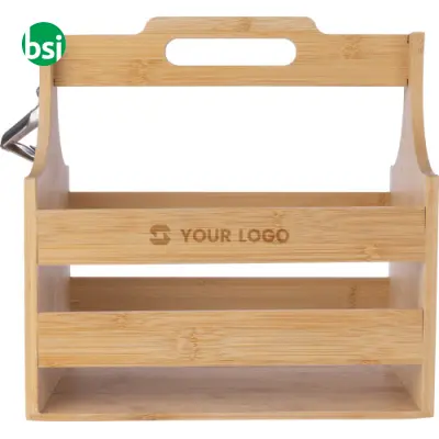 Bamboo bottle holder Hans - Immagine 2