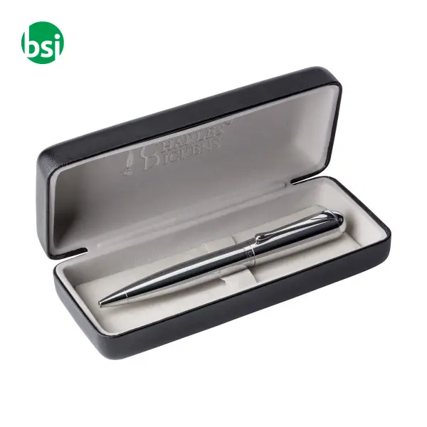 Metal Charles Dickens ballpen Adrian -  3