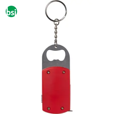 ABS key holder with bottle opener Karen - Immagine 5