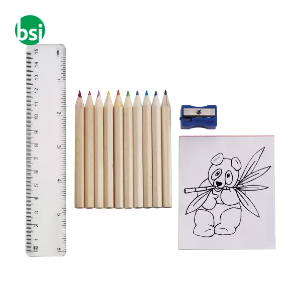 Cardboard drawing set Hilary -  2