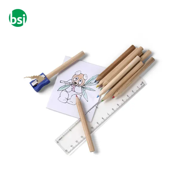 Cardboard drawing set Hilary -  3