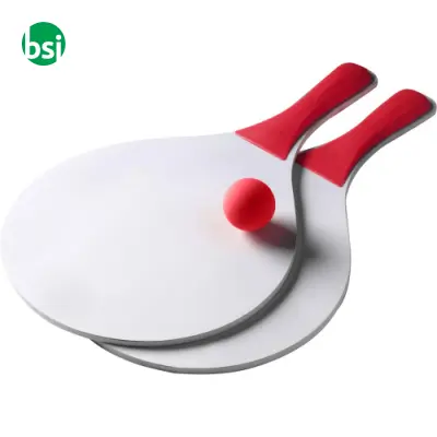 Wooden beach bat and ball set Fabien - Immagine 5