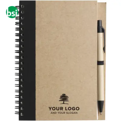 Wire bound notebook with ballpen. Stella - Immagine 3