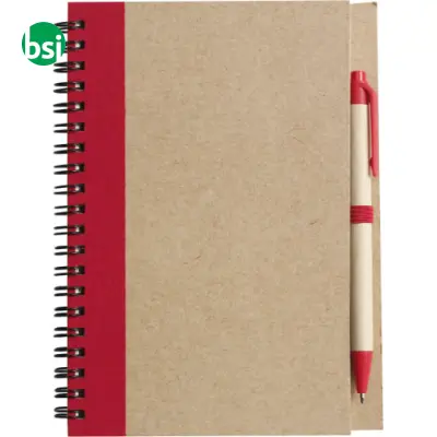 Wire bound notebook with ballpen. Stella - Immagine 12