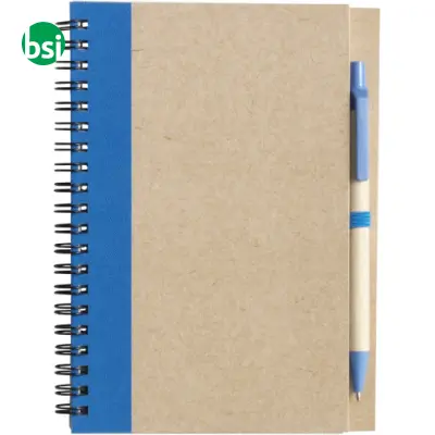 Wire bound notebook with ballpen. Stella - Immagine 13