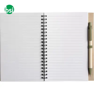 Wire bound notebook with ballpen. Stella - Immagine 8