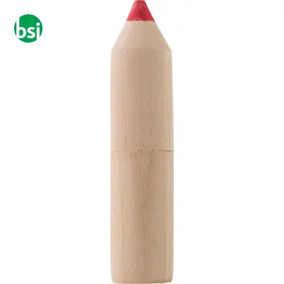 Wooden tube with pencils Francis - Immagine 2