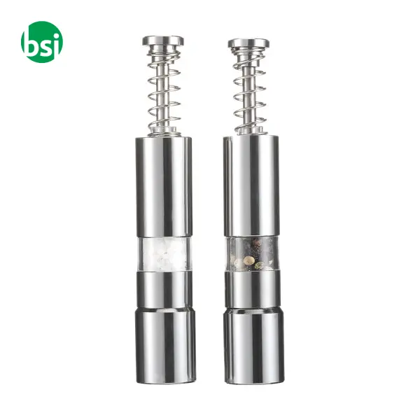 Stainless steel salt and pepper mill Annalena -  1