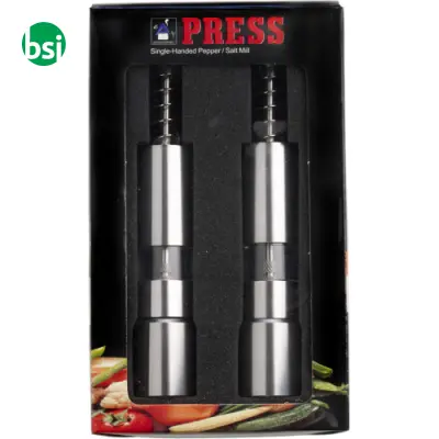 Stainless steel salt and pepper mill Annalena - Immagine 2