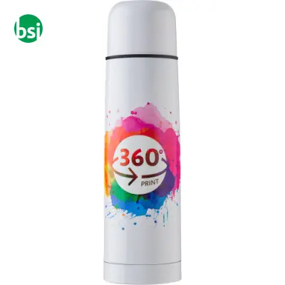 Stainless steel double walled flask Mona - Immagine 8