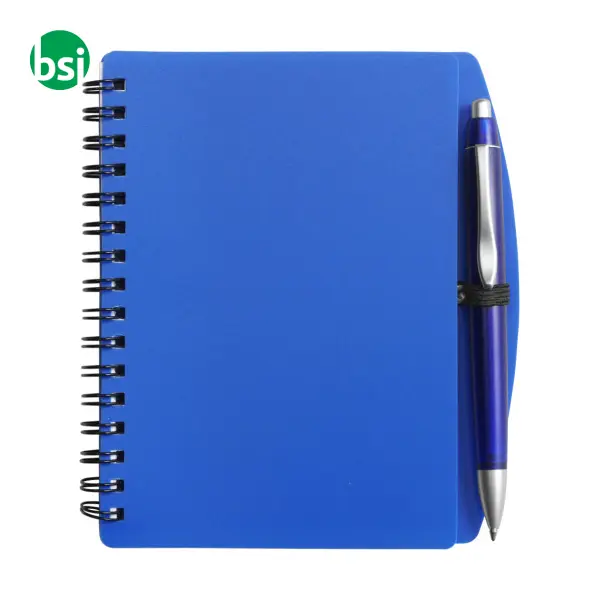 PP notebook with ballpen Kimora -  5