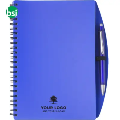 PP notebook with ballpen Solana - Immagine 3