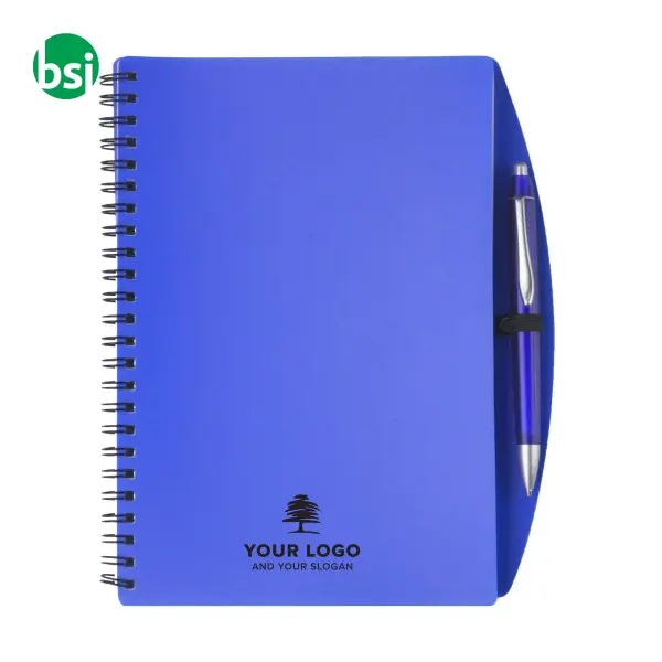 PP notebook with ballpen Solana -  3