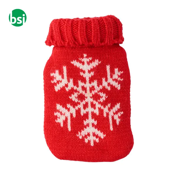 Re-usable hot pad shaped like a warm water bag -  6