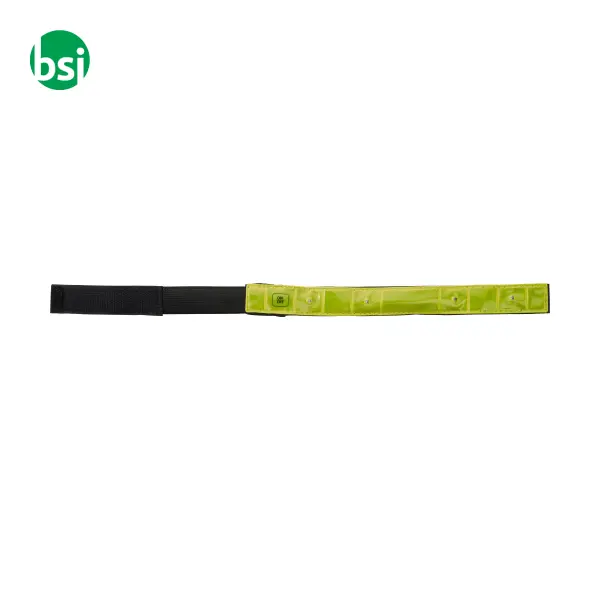 Nylon and PVC reflective strap with lights -  1