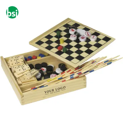 Wooden 5-in-1 game set Cherie - Immagine 2