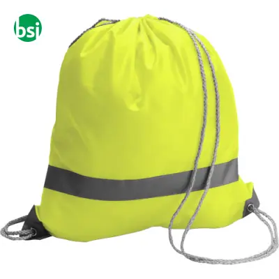 Polyester drawstring backpack Sylvie - Immagine 3