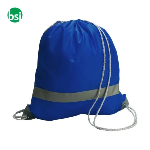 Polyester drawstring backpack Sylvie -  6