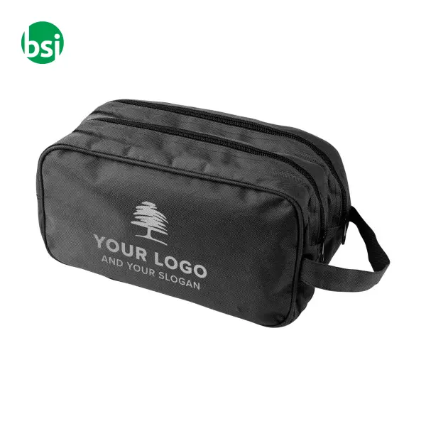 Polyester toilet bag Calista -  3