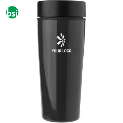 Stainless steel double walled travel mug Elisa - Immagine 3