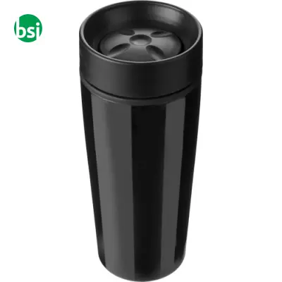 Stainless steel double walled travel mug Elisa - Immagine 2