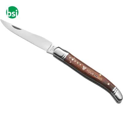 Steel and wood pocket knife Lisandro - Immagine 2