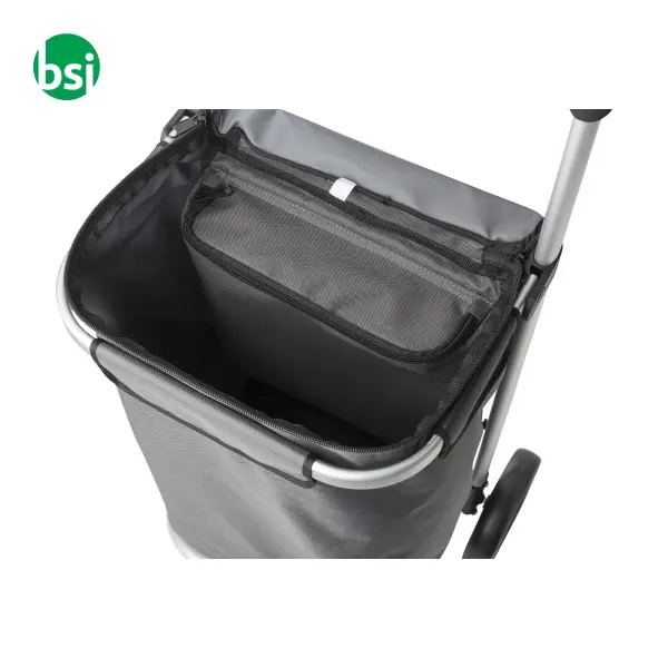 Polyester 320gr cooler, shopping trolley -  2