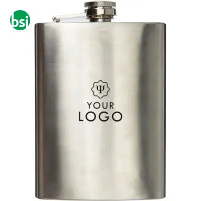 Stainless steel hip flask Benedict - Immagine 4