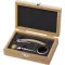 Stainless steel and bamboo wine set Leonie - Anteprima 1