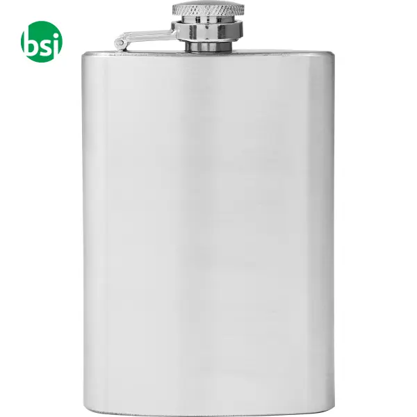 Stainless steel hip flask Ingrid -  2