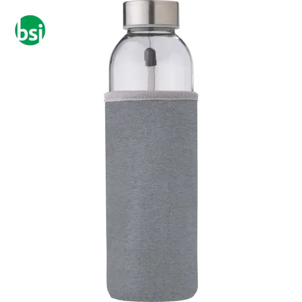 Glass bottle 500 ml with neoprene sleeve Nika -  7