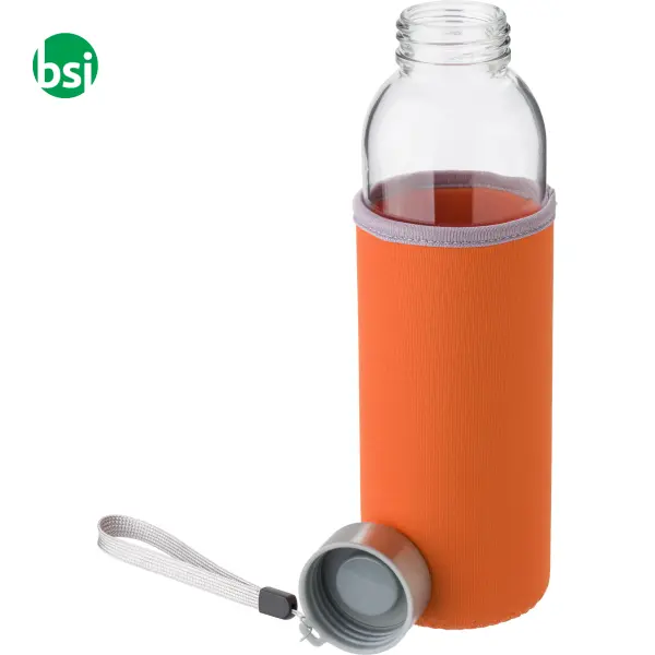 Glass bottle 500 ml with neoprene sleeve Nika -  2